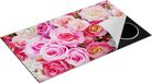 Chefcare Inductie Beschermer Roze Rozen Achtergrond - Bloemen - 89,6x51,6 cm - Inductie Mat