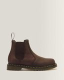Dr. Martens Chelsea Boots 2976 Wl en Cuir Crazy Horse Chaussures en Marron, Taille: 38