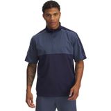 Under Armour Windshirt Hr Driver HZ, korte mouw, marine/donkergrijs