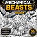 Mechanical Animal Robot Warriors Coloring Book