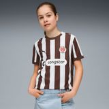 PUMA FC St. Pauli 25/26 thuisshirt, Wit/Bruin, Maat 11-12Y
