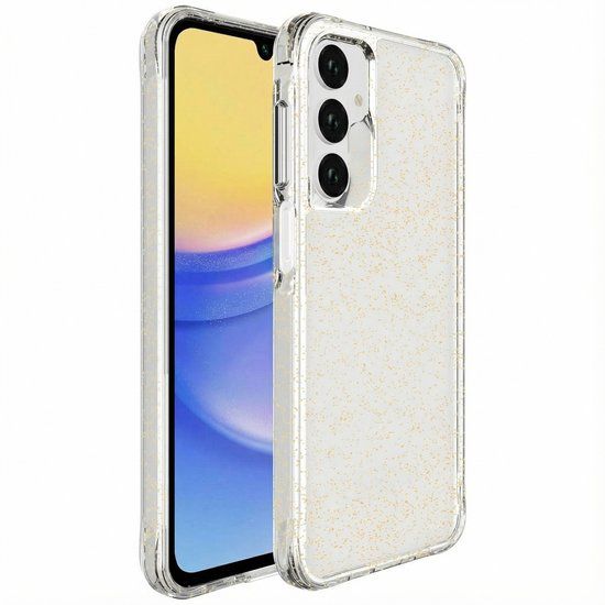 imoshion Glitter Backcover 2.0 - Goud - Geschikt voor Samsung Galaxy A16 / A26