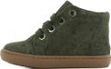 Shoesme Baby Enkelboots Jongens Green Print Leer Maat 20