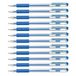 Pentel 0.8mm Tip Hybrid Gel Metallic Comfortabele Finger Grip Inktpen - Blauw