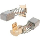Vhbw 2x Balais de charbon pour moteur électrique 7 x 7,3 x 11 mm compatible avec Makita Djv140, Djv180, Dpb180, Dub361, Duc122 outil électrique