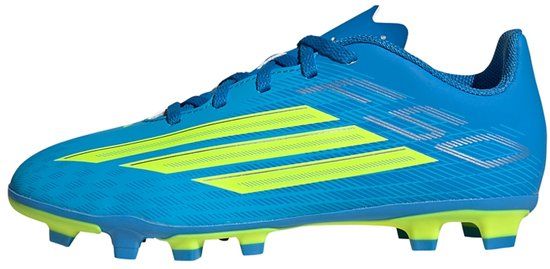 Adidas Performance F50 Club Firm Ground / Multi Ground Voetbalschoenen Kinderen Blauw Maat 38