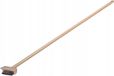 Brosse pour pavés - Brosse de nettoyage - Manche en bois, 135 cm