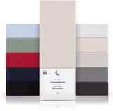 Blumtal Hoeslaken - Jersey - Katoen - 90 x 200 x 30 cm - Ivoor