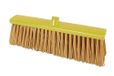 Maya Professional Tools 15008-4 straatbezem FBK/levensmiddelhygiene met harde borstelharen, 400 mm x 60 mm, geel