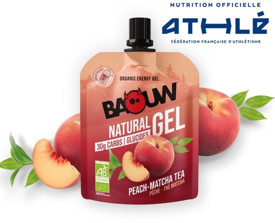 Baouw Perzik thee energie gel