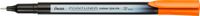 Pentel Pointliner colour S40 Fineliner - dye ink, 0,4 mm, oranje (12 stuks)