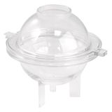 Rayher Hobby 3117500 kaarsgietvorm bal, 6,5 cm ø, 2-delig