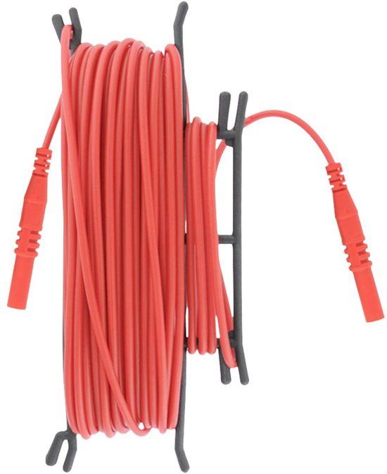 Metrel A 1630 Meetsnoer Bananenstekker 4 mm 5 m Rood