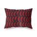 BonaMaison Rood-Zwart Decoratieve Kussensloop, Kussenhoezen Bank, Decoratieve Kussenhoesjes, Kussensloop; Sofa, Slaapkamer, Kantoor, Auto 45x60 Cm - Ontworpen en vervaardigd in Turkije