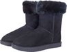 HKM Allweatherlaars Davos Fur (met bontrandje) waterdicht zwart maat 36