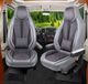 Bremer Sitzbezüge Adria Premium Camper stoelhoezen voor Adria Coral Supreme WDS7 in Grijs (2 losse stoelen)