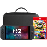 Nintendo Switch 2 + Super Mario Party Jamboree + BlueBuilt Travelcase XL