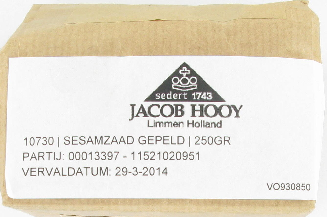 Jacob Hooy Sesamzaad Heel