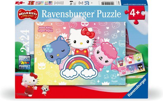 Ravensburger Hello Kitty Puzzel 2x24 Stukjes