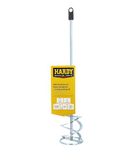 Hardy Working Tools bouwroerder 80 mm x 400 mm, bouwmixer met opname 8 mm, verf- en pleisterroerder, van verzinkt staal