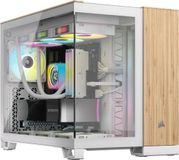 Corsair CC-9011288-WW computerbehuizing Midi Tower Bamboo, Wit