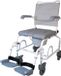 Drive Medical siège de douche - Assise de douche - Aussi un fauteuil de toilette - Gris / Blanc