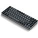 SATECHI SM1 Clavier mécanique Bluetooth fin, rétroéclairé, touches amovibles, design fin et ergonomique, disposition allemande (QWERTZ)