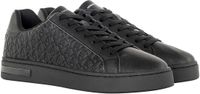 Armani Exchange Xm000140-af11916 Lage Sneakers Zwart Leer EU 45 Mannen