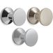Mital VERONIKA bouton de meuble métal, nickel satiné - Ø 25 mm