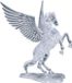 HCM Kinzel Puzzle 3D Pegasus - cristal, jouet éducatif, 42 pièces.