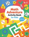 Math Adventure Activity Book for Kids