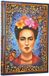 Carnet Paperblanks The Colourful Portrait Midi Unlined Hardcover Journal, 144pg, 120gsm (Viva Frida)