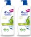 Head & Shoulders Shampoo Anti-Roos Apple Fresh Pompe 2 x 1000 ml