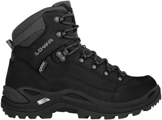 Lowa Renegade GTX Mid Outdoorschoenen Dames Zwart Maat 40