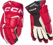 CCM Jetspeed FTW Dames IJshockeyhandschoenen Volwassenen Rood Wit 14