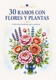 Libro de Colorear Ramos de Flores y Plantas para Adultos
