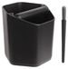 Merkloos Koffie Klopbox 1,8L met Antislip Basis en Rubber Klopstang - Zwart