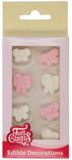 FunCakes Suikerdecoraties - Strikken - Set/8 - Eetbare Taartdecoratie