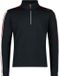 CMP Sweatshirt Heren 4XL Nero Mel/Ferrari