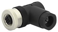 BU TE Connectivity T4112402041-000 Sensor/actuator connector, niet geassembleerd M12 Aantal polen: 4 Bus, haaks 1 stuk(s)
