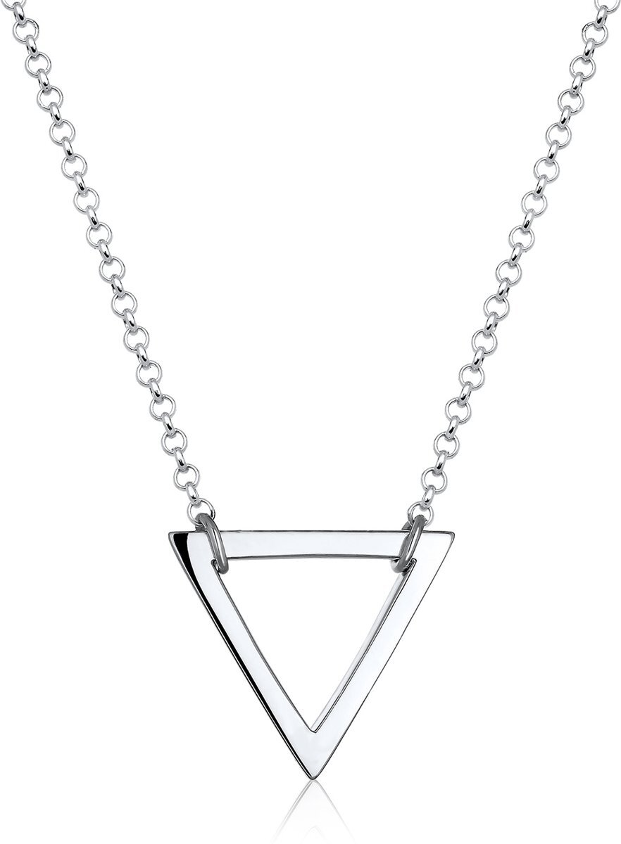 Elli Halsketting Ketting V-vormig 925 Sterling zilver