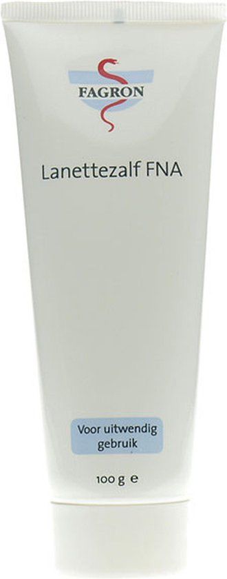 Fagron Lanettezalf FNA 100g - Hydraterende crème voor de droge huid