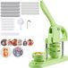 Vevor Button Machine Button Making Machine 58 mm Ronde 100 Button Onderdelen Groene Pinmaker