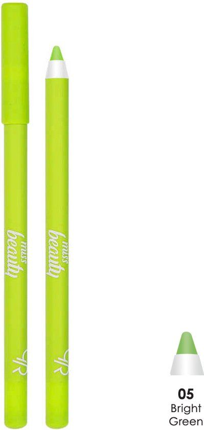 Golden Rose Miss Beauty Colorpop Eyeliner Pencil 05 - Bright Green - 1.6g