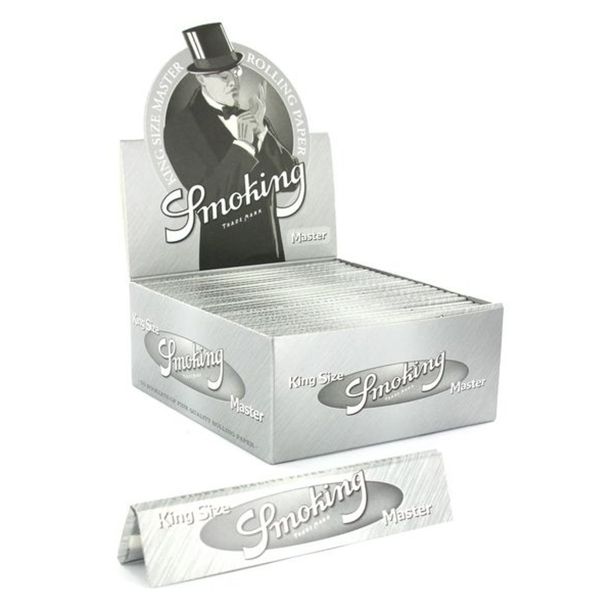 Smoking Lange vloei vloeipapier longpaper - â€“ Zilver