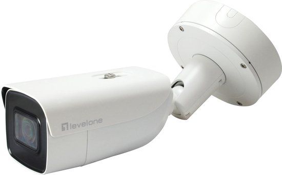 LevelOne FCS-5212 IP Security Camera - Indoor/Outdoor - 6MP - White