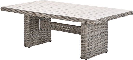Garden Impressions Tennessee Tuintafel Vintage Willow - 180x100 cm