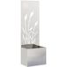 Fretwork Argent Écran de confidentialité de jardin 50 x 140 cm