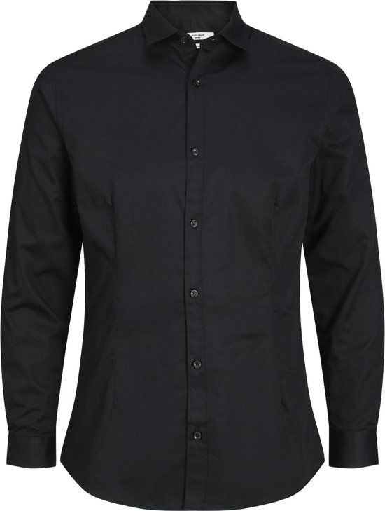 JACK&JONES JJPRPARMA Heren Overhemd - Zwart - Maat XL
