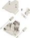 MHDM35-9-K 6560-0139-11 Boîtier D-sub Nombre de pôles : 9 Métal 45 ° Argent 1 pièce(s)